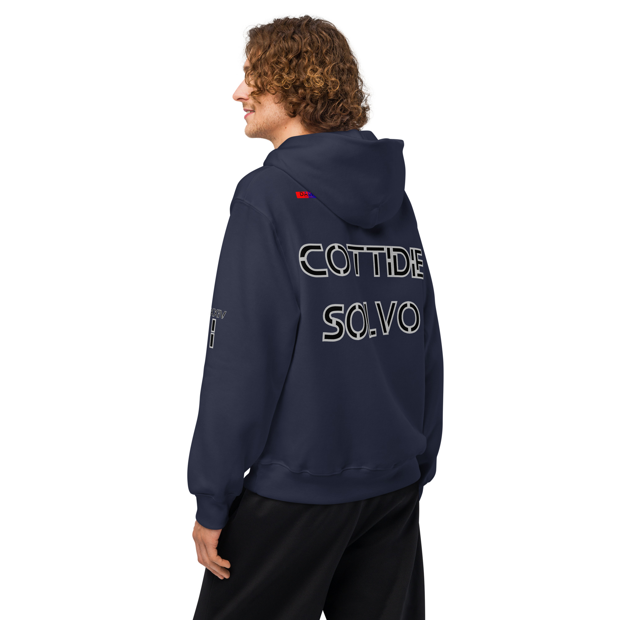 oversized heavyweight hoodie back latin 1