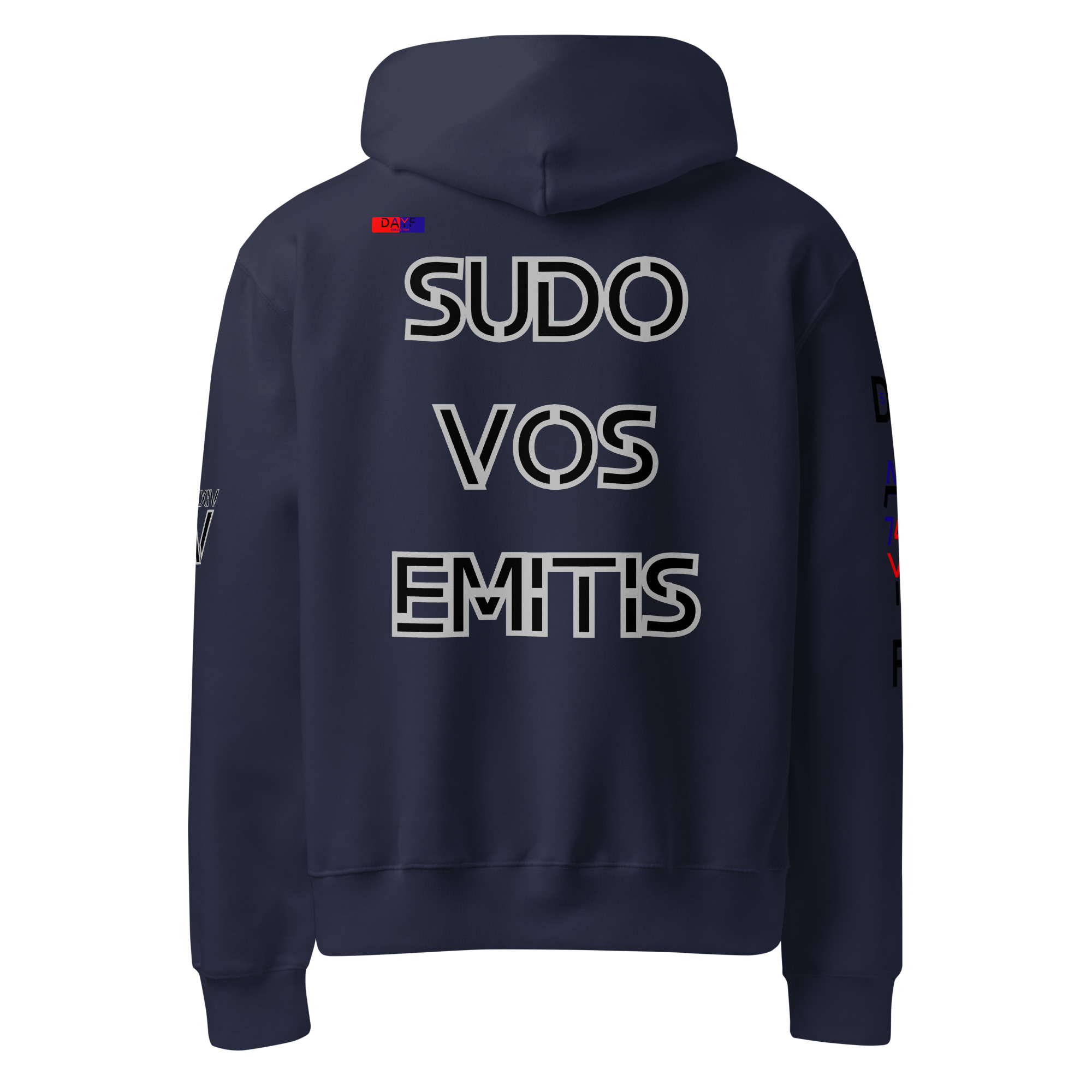 oversized heavyweight hoodie back latin 5