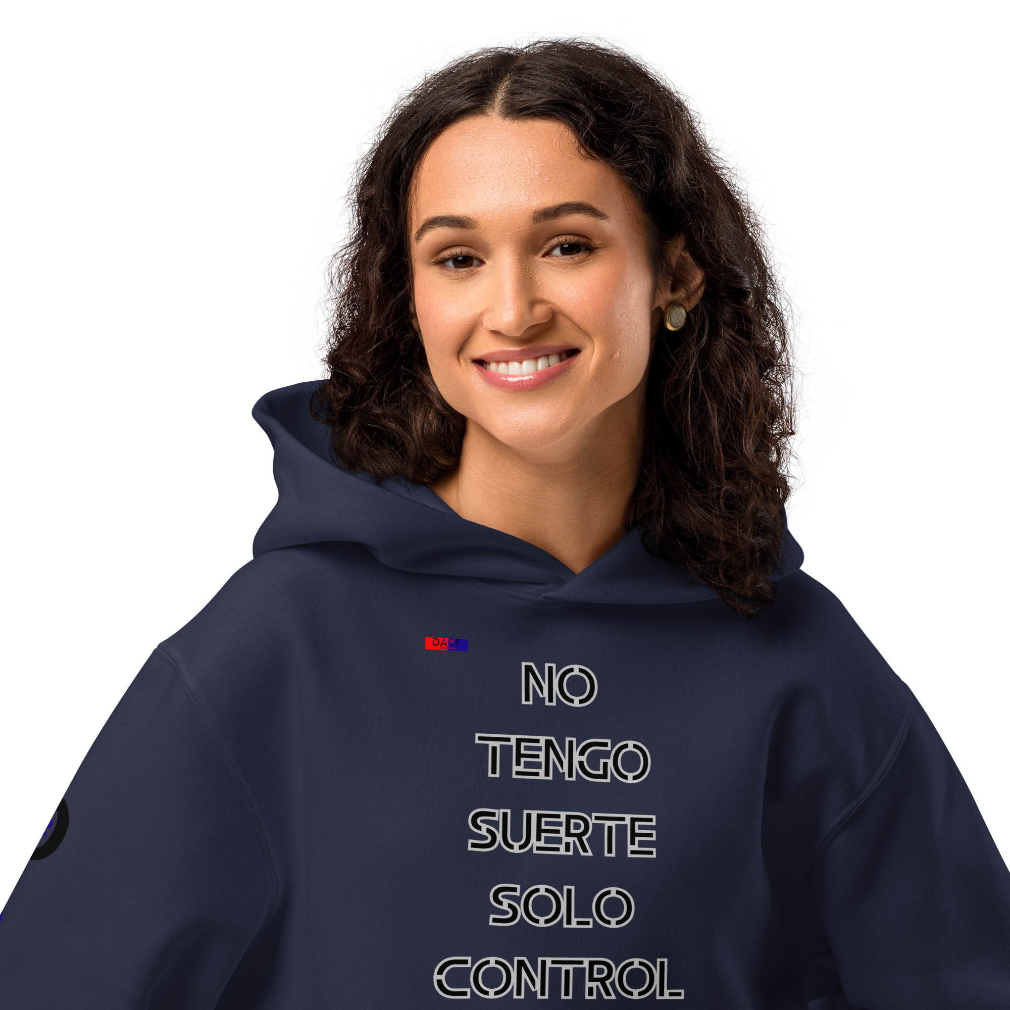 Original Dayf Design ES Collection Number 12 Oversize heavyweight hoodie Front Print – Bild 38