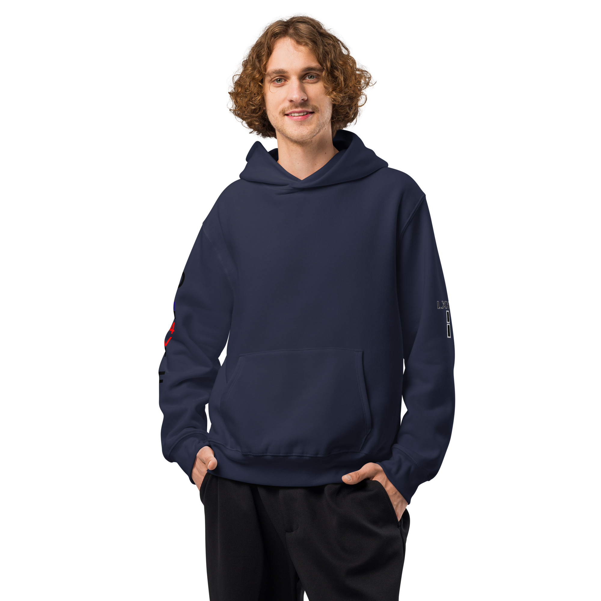 oversized heavyweight hoodie back latin 1