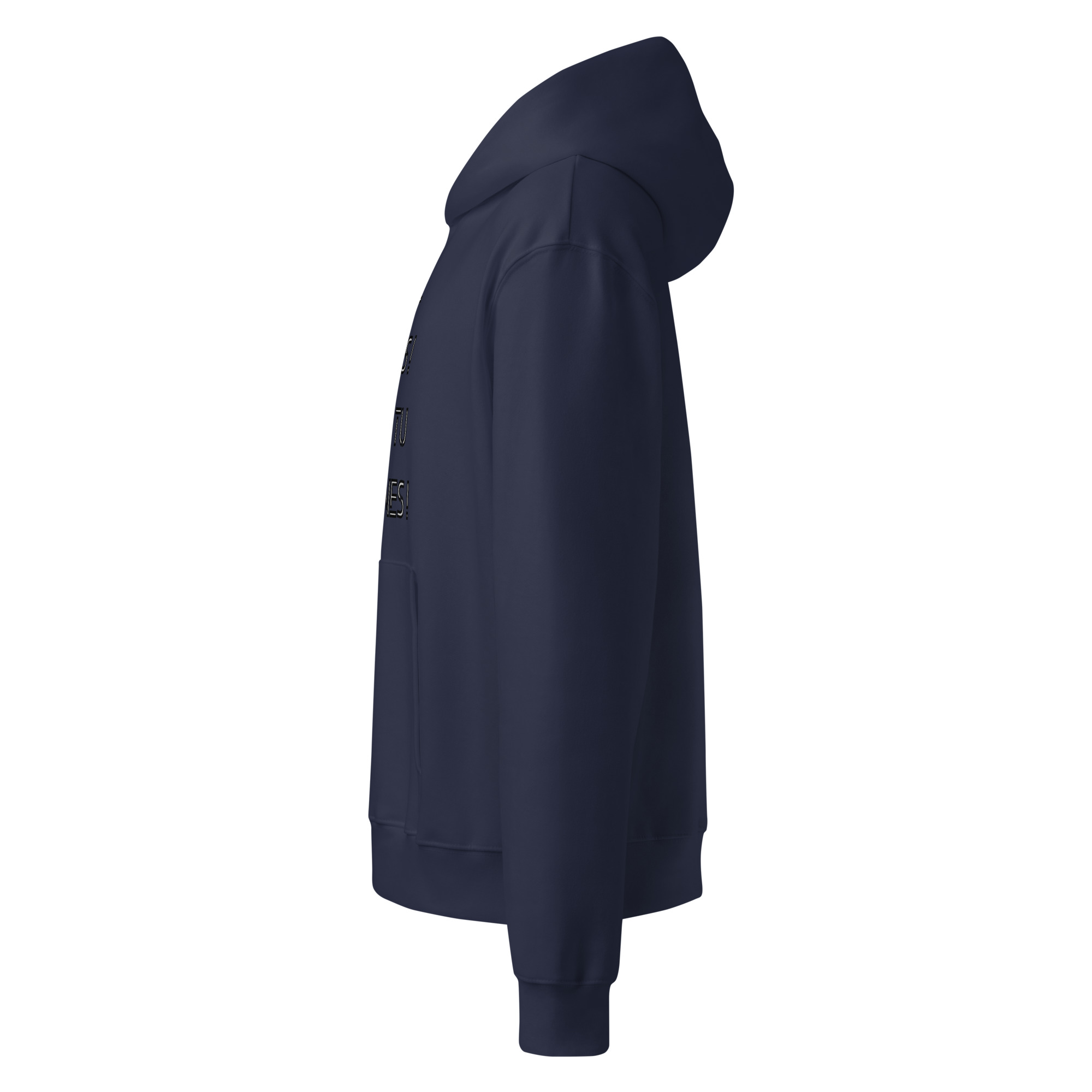 sweat à capuche épais oversize devant 4