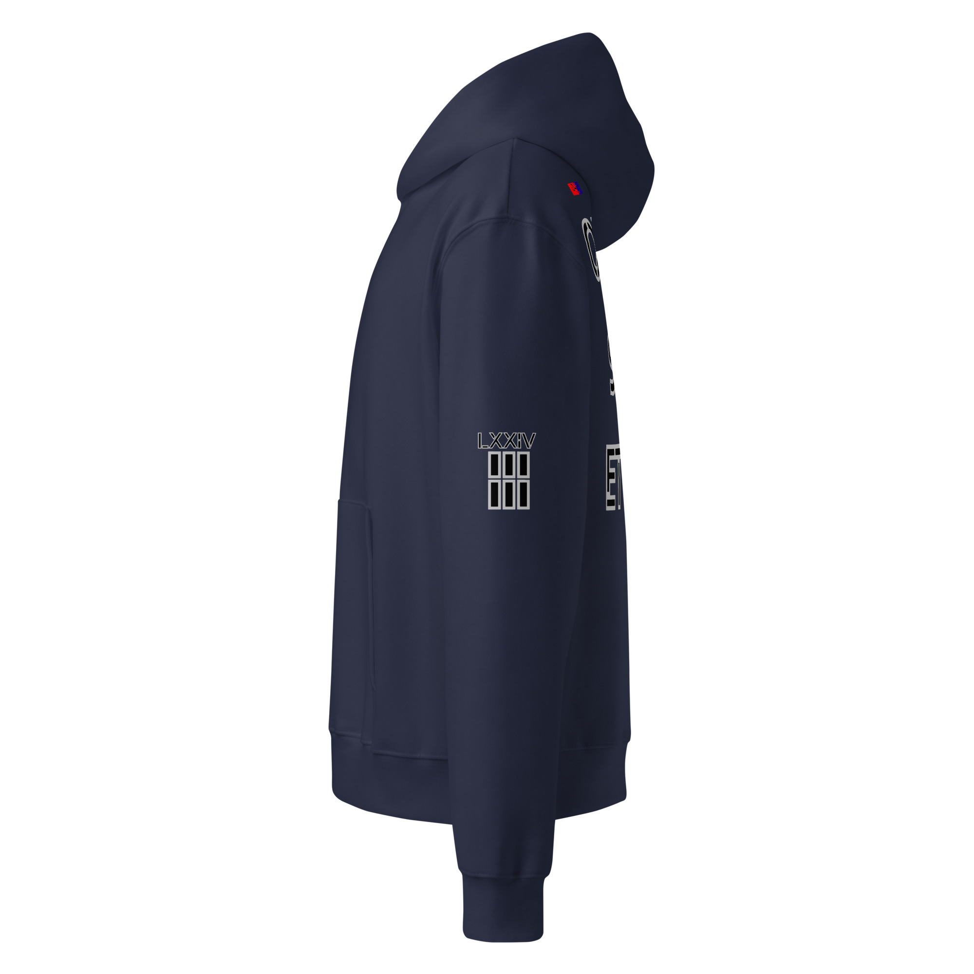 oversized heavyweight hoodie back latin 3