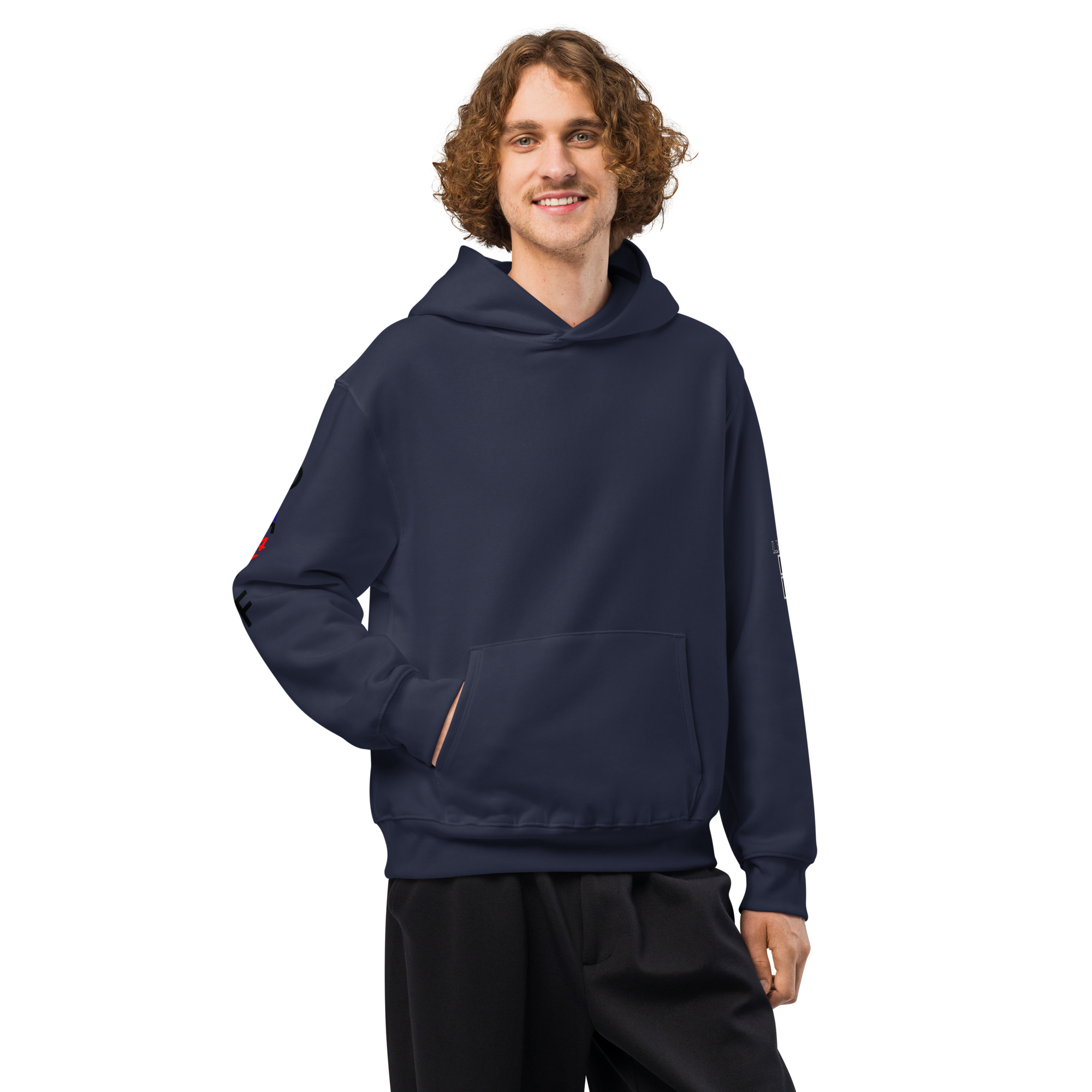 oversized heavyweight hoodie back latin 3