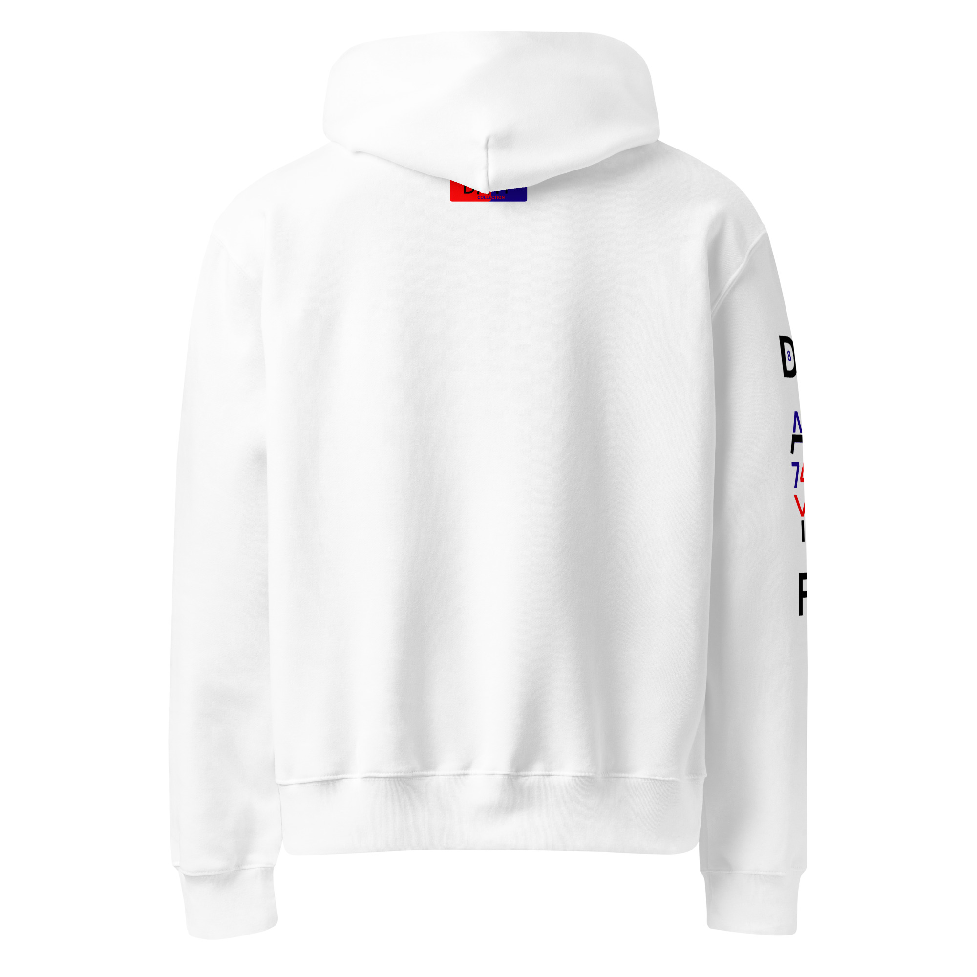 sweat à capuche épais oversize devant 8