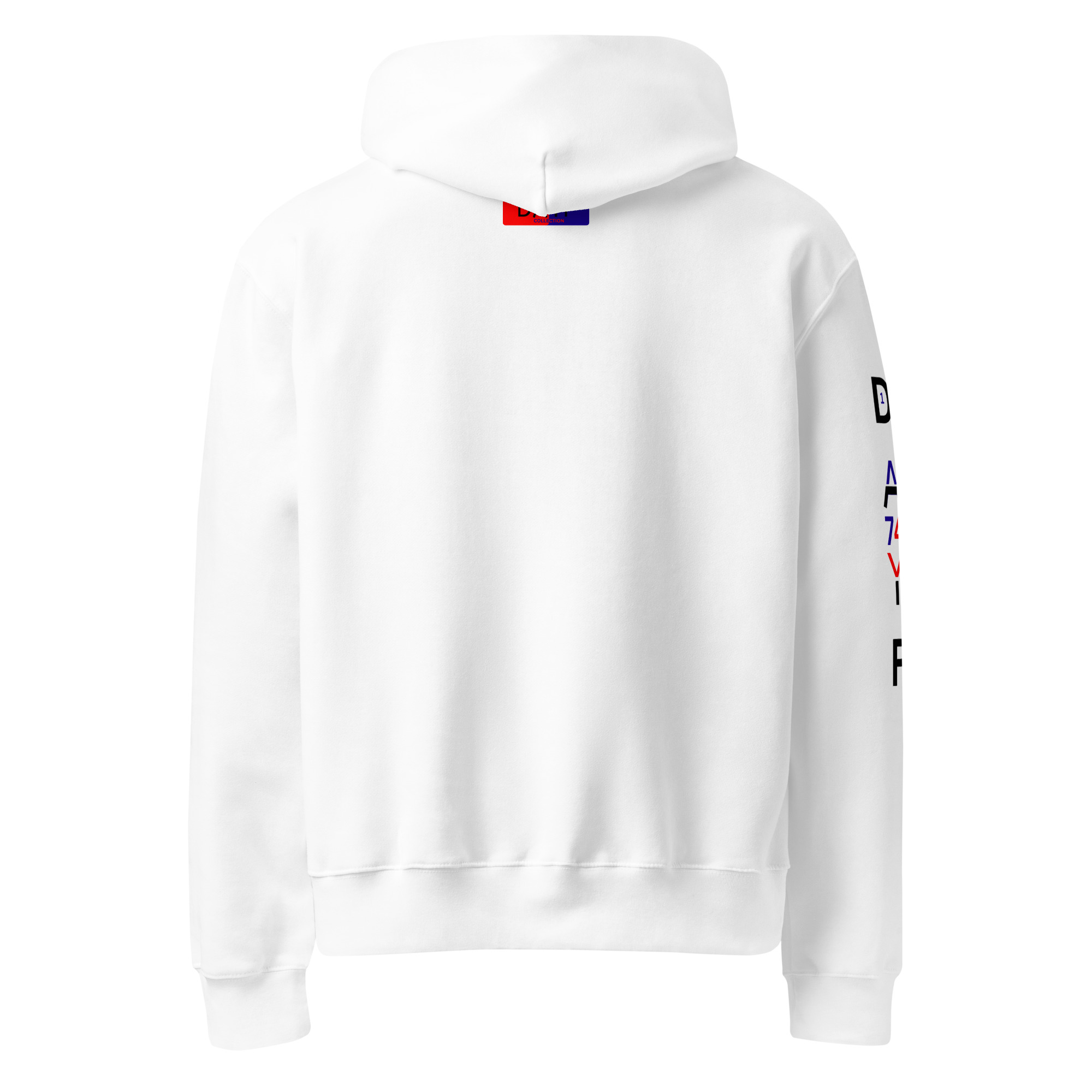 sweat à capuche épais oversize devant 1