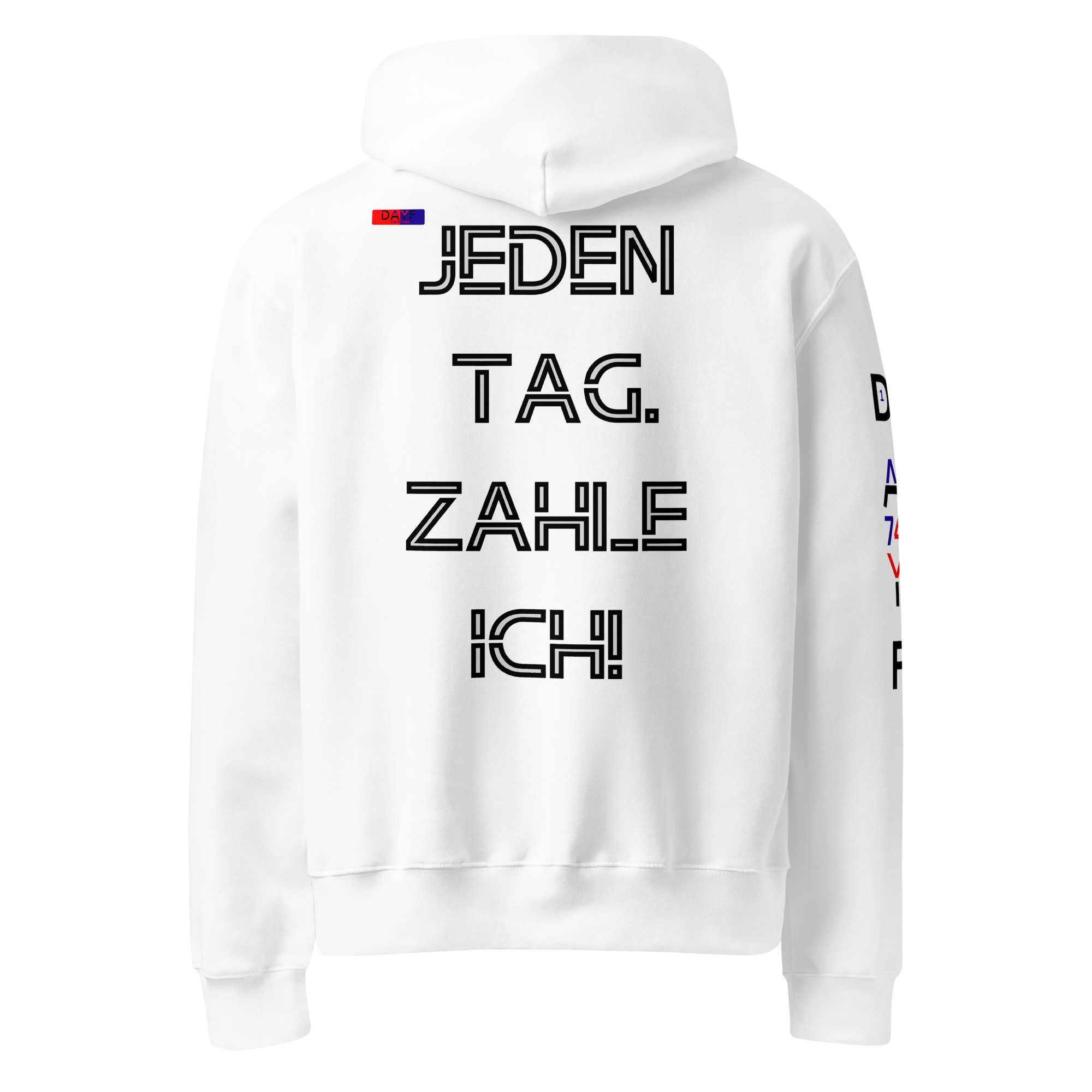 schwerer oversized hoodie hinten 11