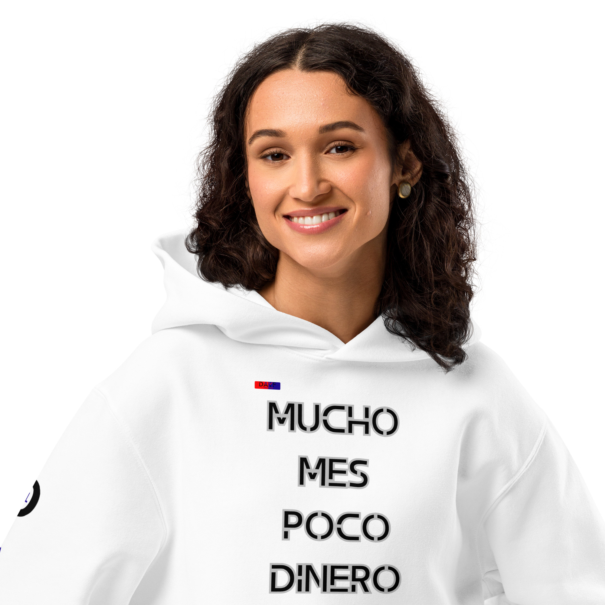 Original Dayf Design ES Collection Number 11 Oversize heavyweight hoodie Front Print – Bild 42