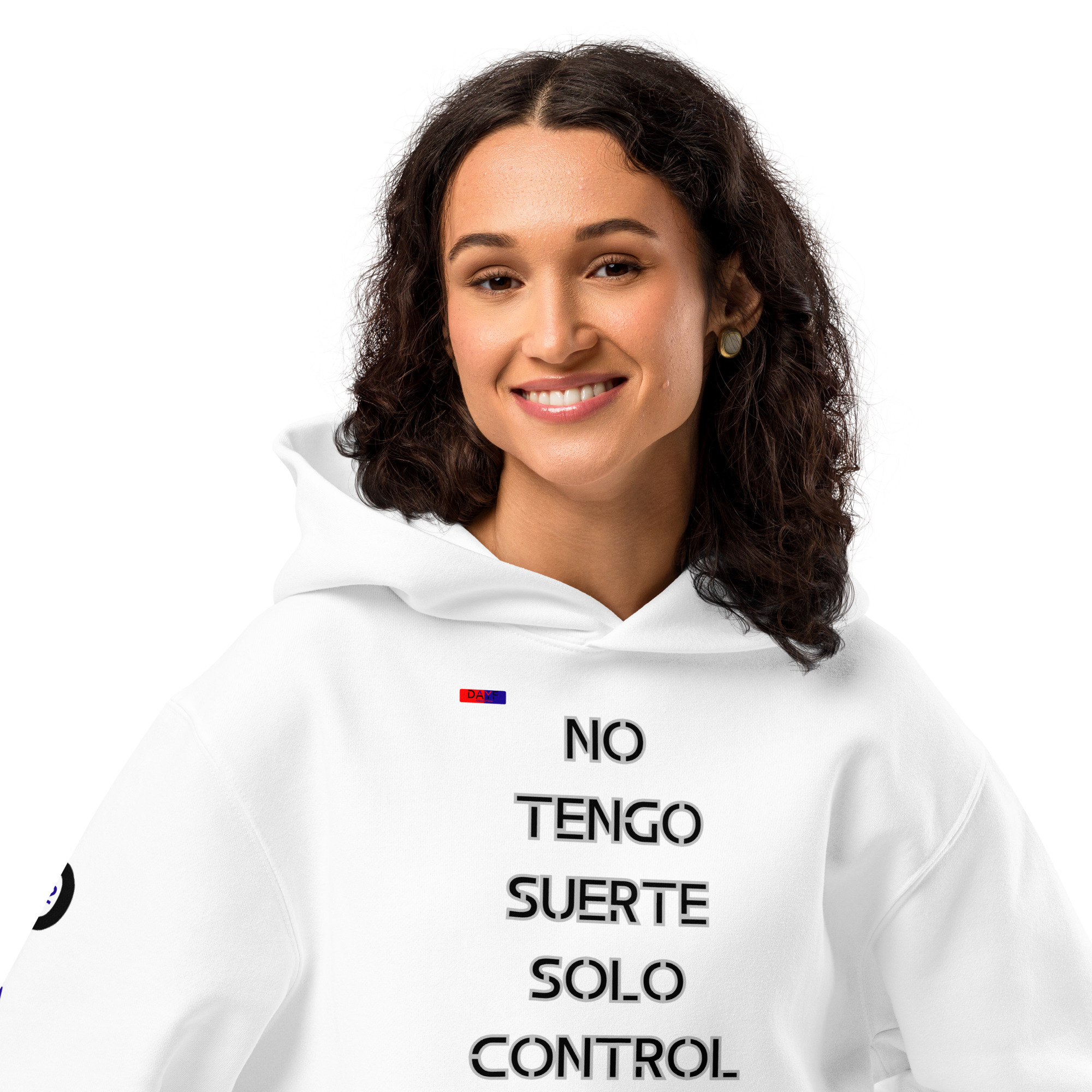 Original Dayf Design ES Collection Number 12 Oversize heavyweight hoodie Front Print – Bild 42