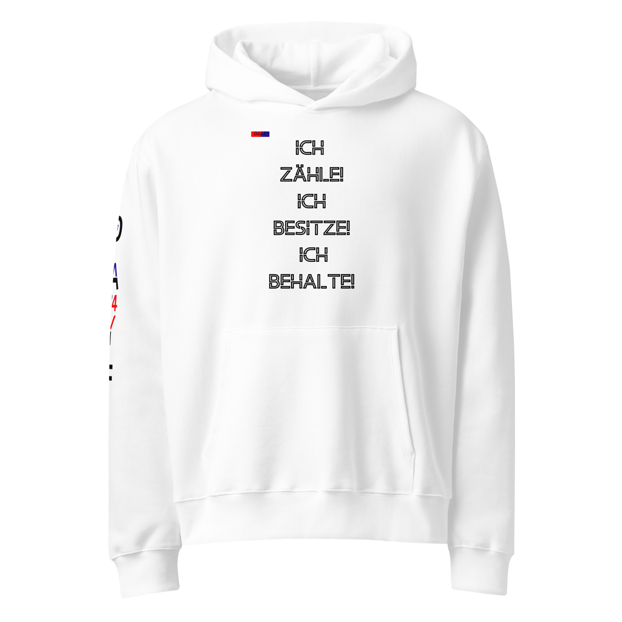 Schwerer Oversized Hoodie 7 VORN