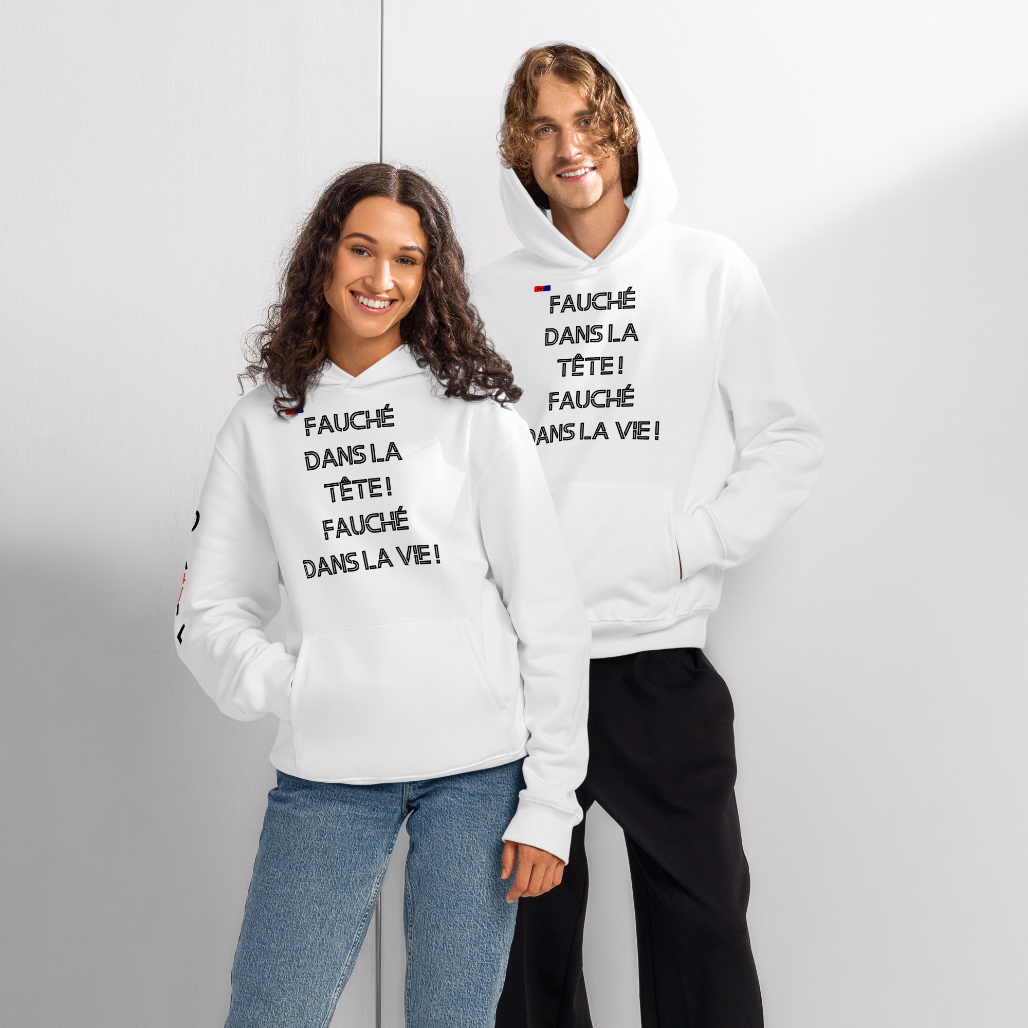 sweat à capuche épais oversize devant 8