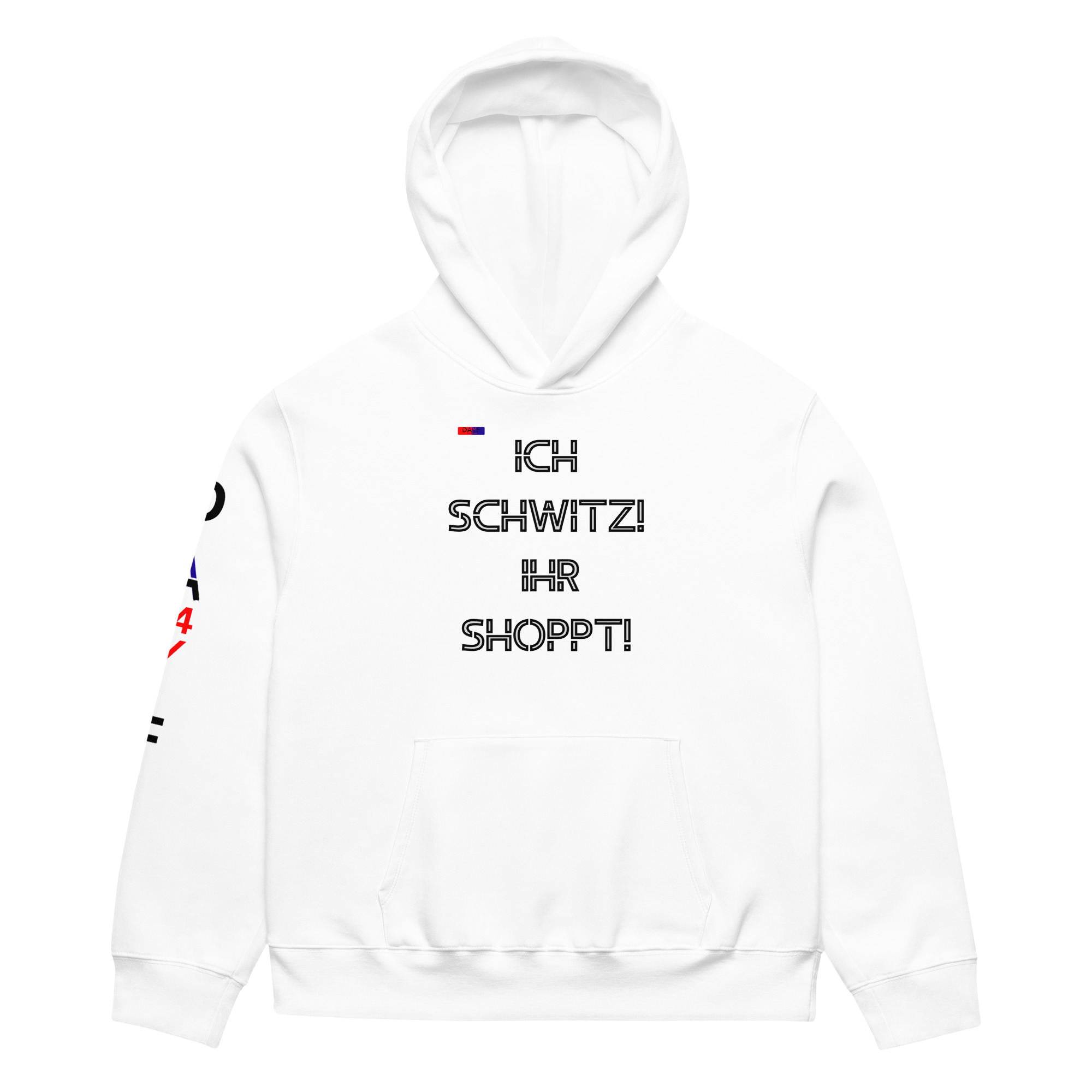 schwerer oversized hoodie 5 vorn