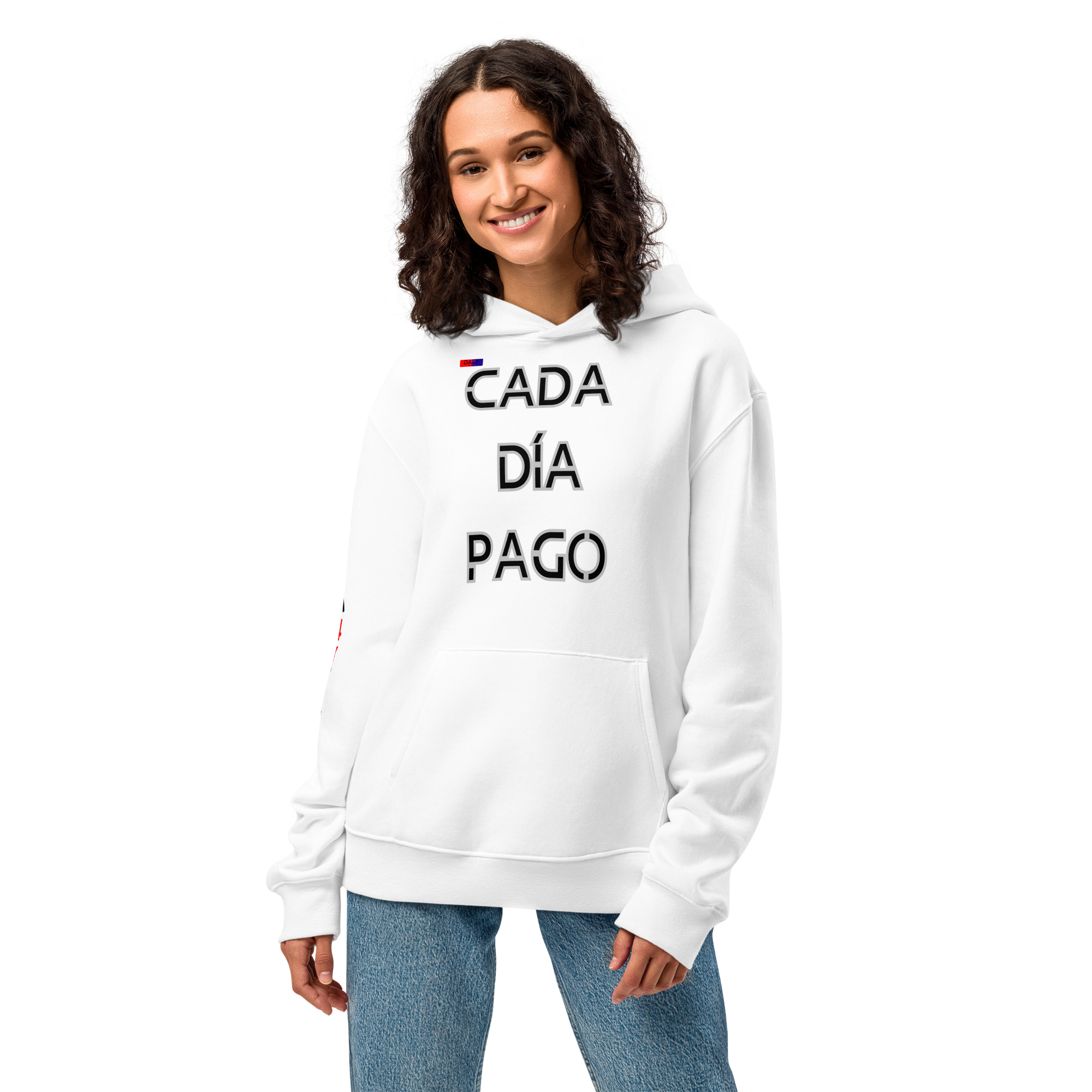 Original Dayf Design ES Collection Number 1 Oversize heavyweight hoodie Front Print – Bild 36