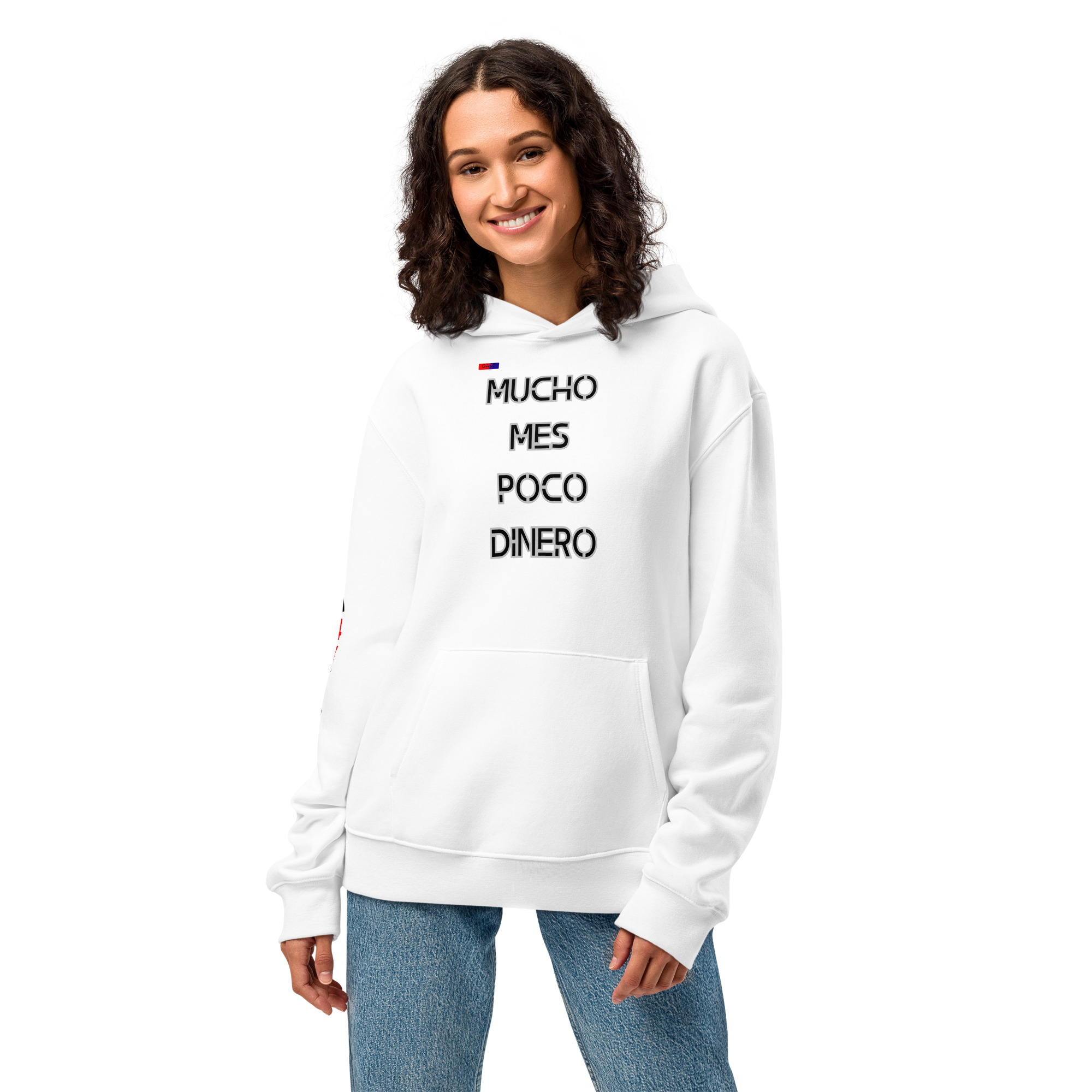 Original Dayf Design ES Collection Number 11 Oversize heavyweight hoodie Front Print – Bild 36