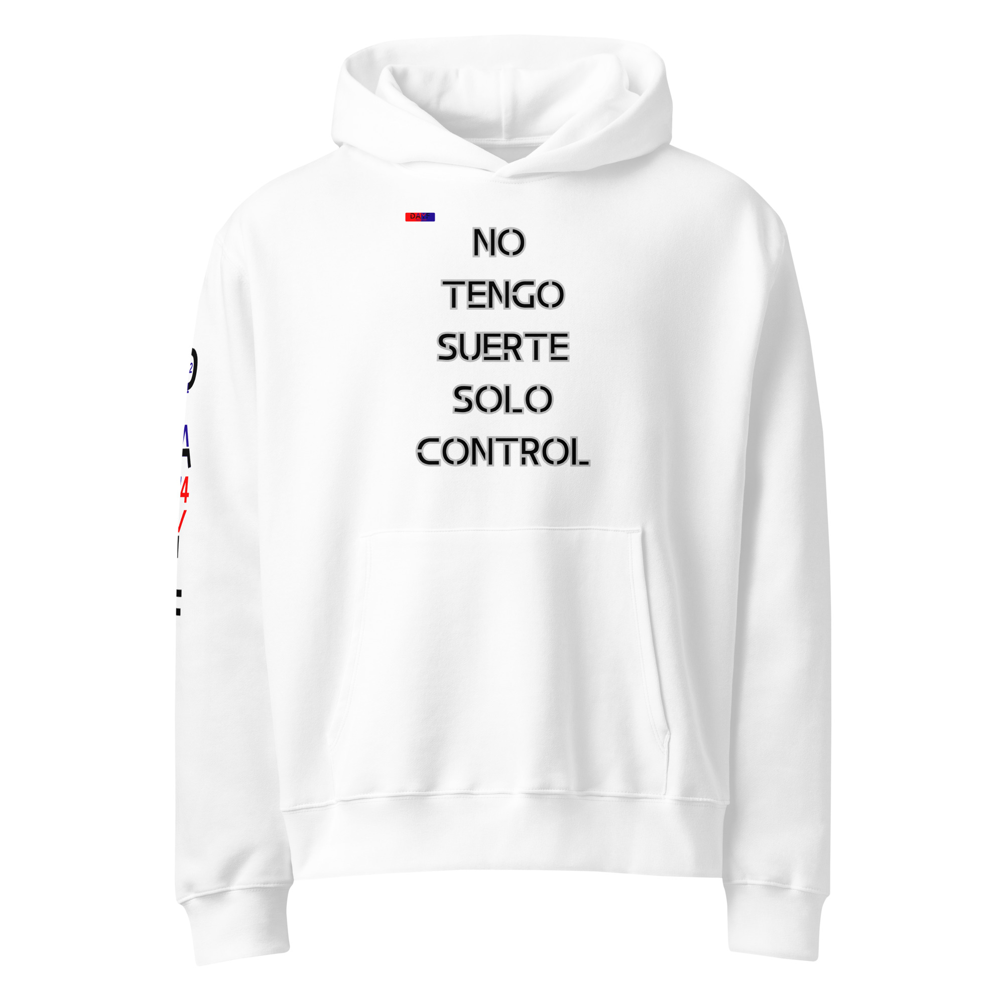 Original Dayf Design ES Collection Number 12 Oversize heavyweight hoodie Front Print – Bild 6