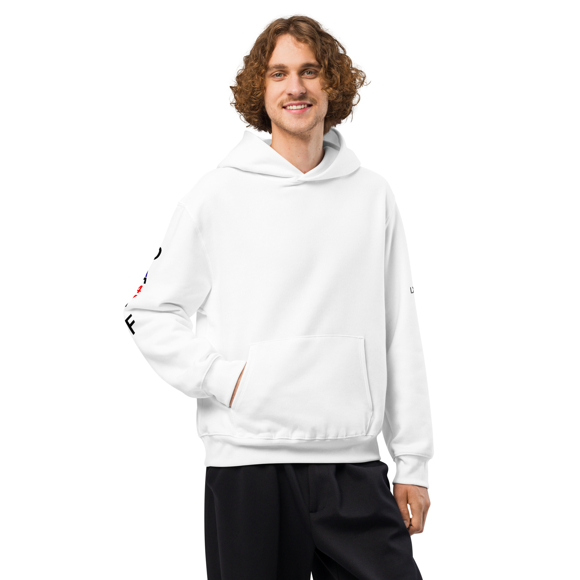 oversized heavyweight hoodie back latin 1