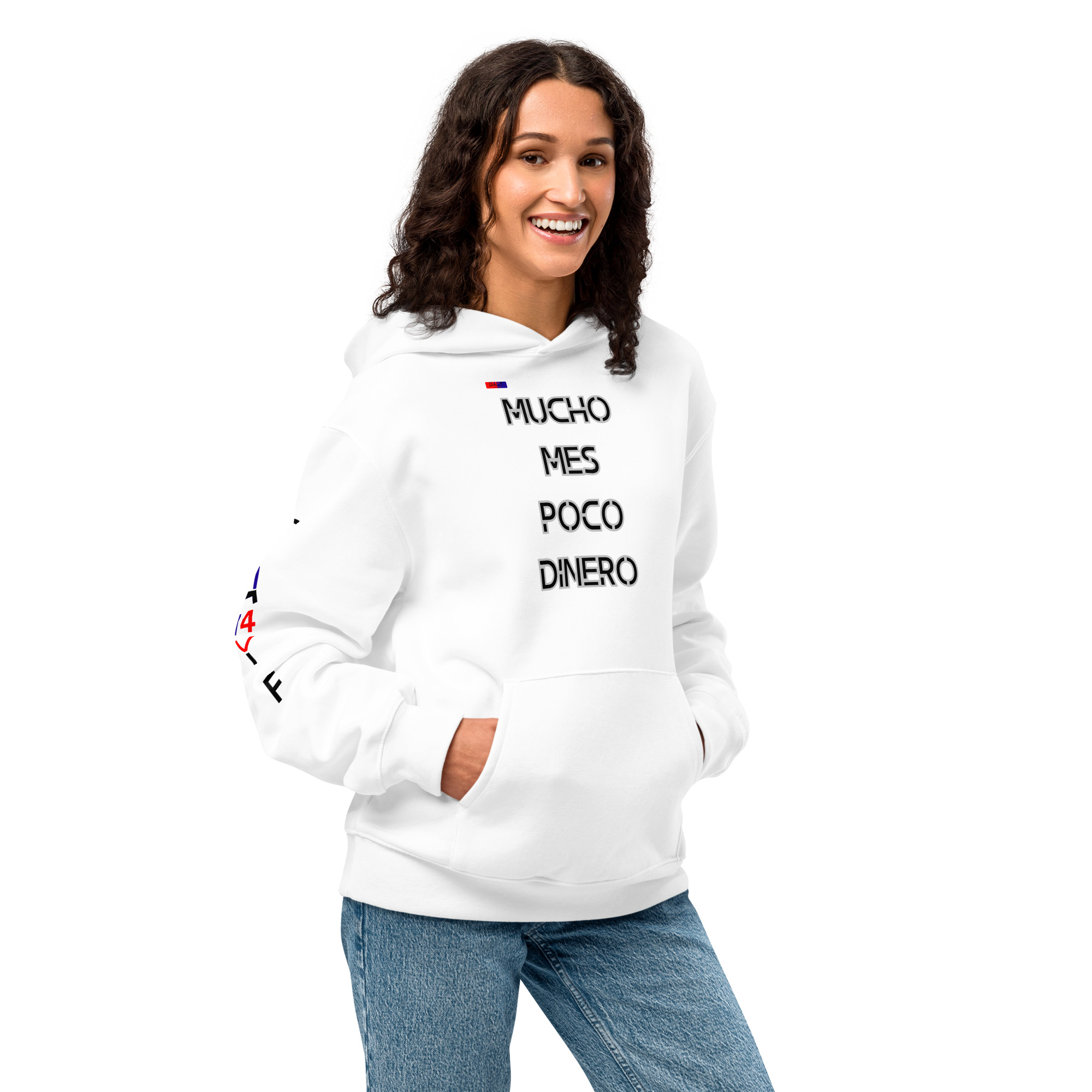 Original Dayf Design ES Collection Number 11 Oversize heavyweight hoodie Front Print – Bild 48