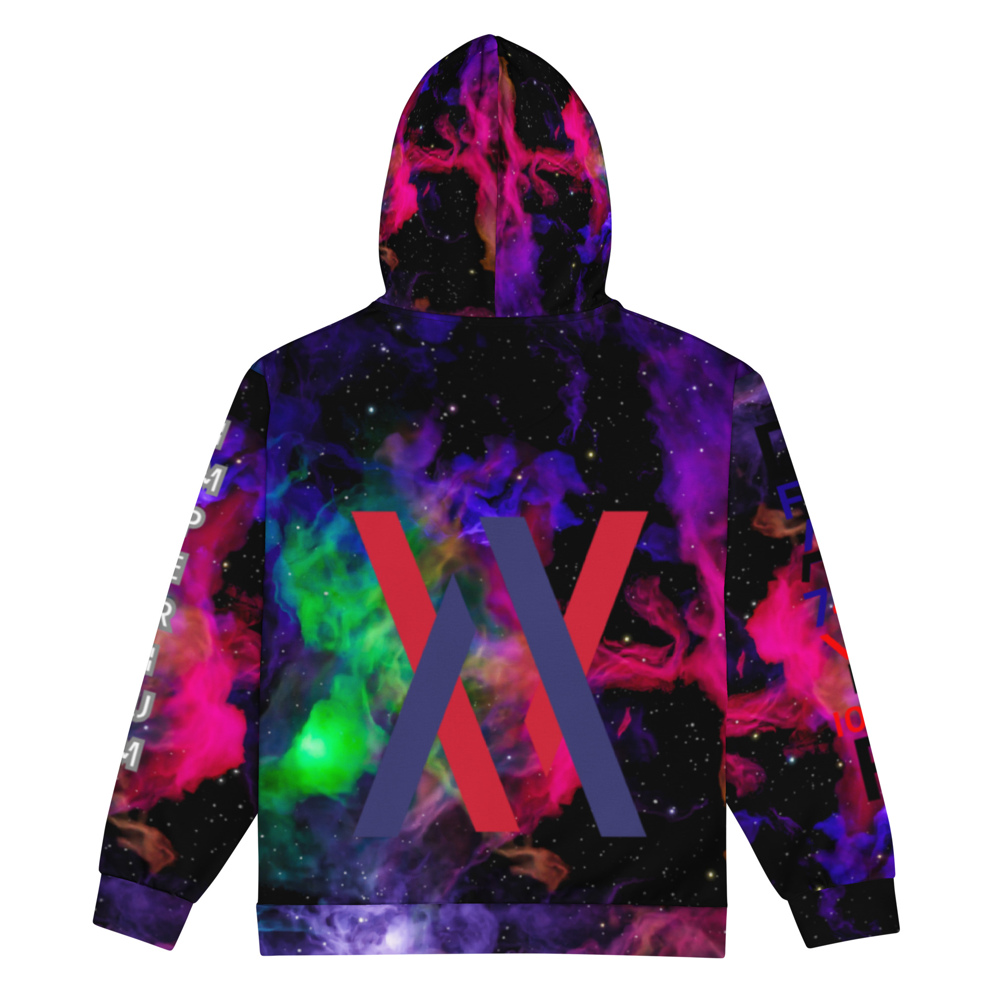 Original Dayf FR Imperium Serie Numero 6 Sweat a capuche zippe unisexe Allover Imperium – Bild 4