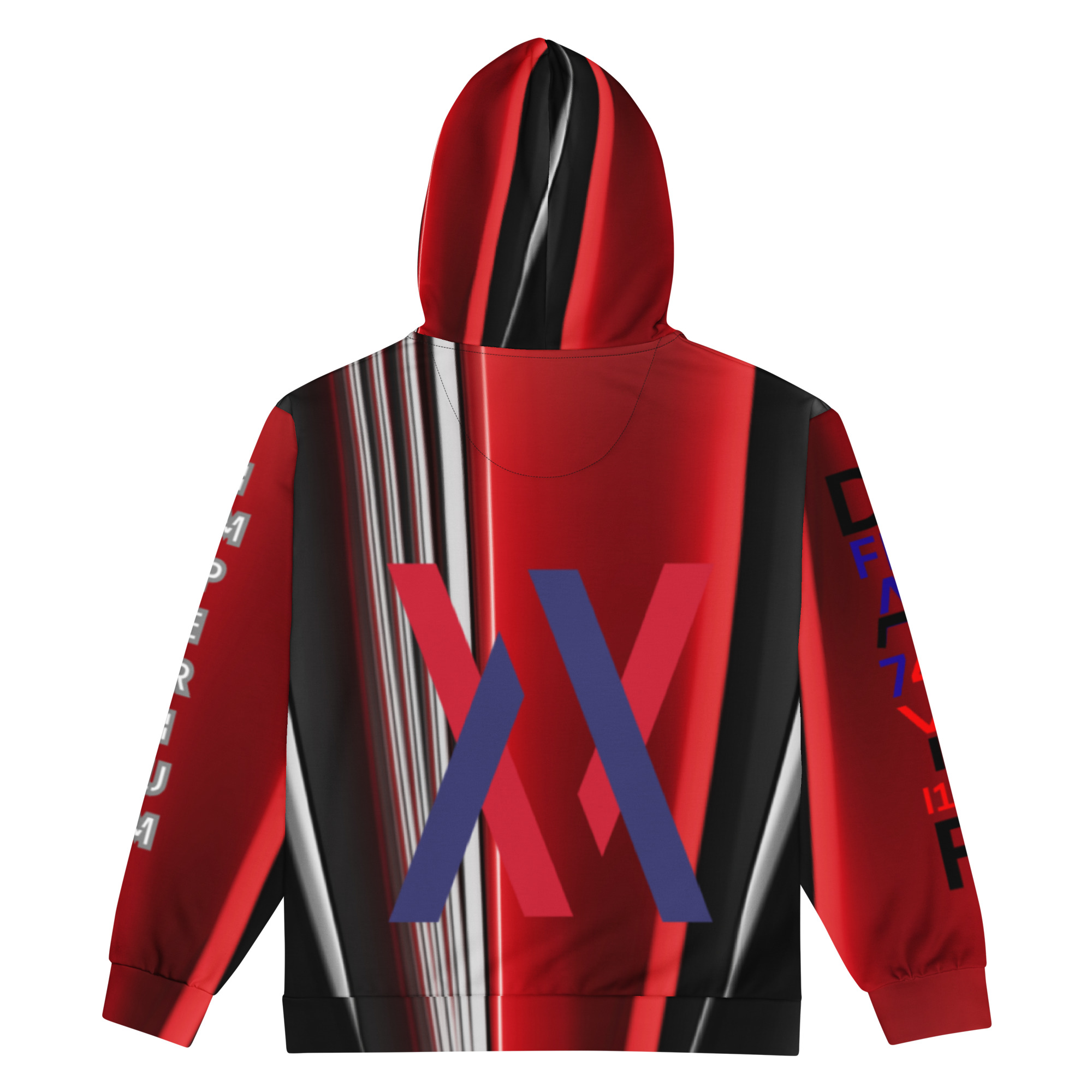 Original Dayf EN Imperium Serie Numero 14 Unisex Zip Hoodie Allover Imperium – Bild 4