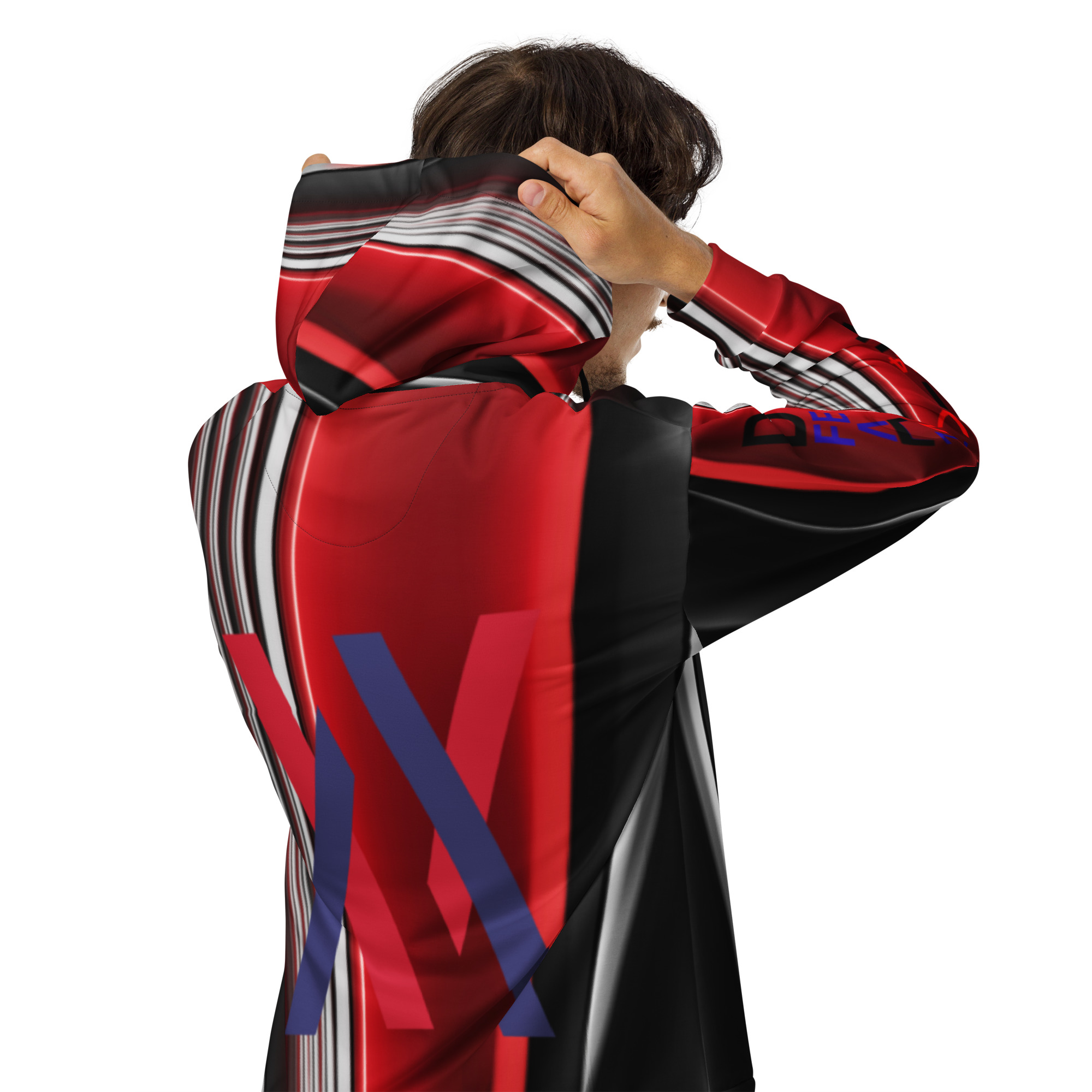 Original Dayf FR Imperium Serie Numero 14 Sweat a capuche zippe unisexe Allover Imperium – Bild 6