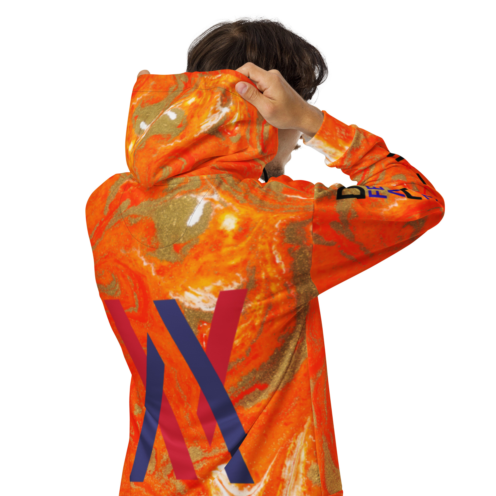 Original Dayf EN Imperium Serie Numero 28 Unisex Zip Hoodie Allover Imperium – Bild 6