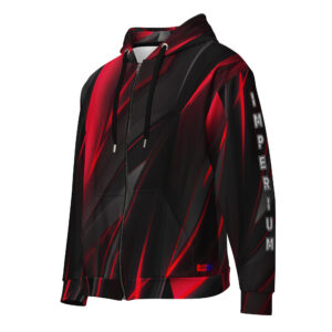 Dayf FR sweat zippe allover avec le mot Imperium Serie Numero 10