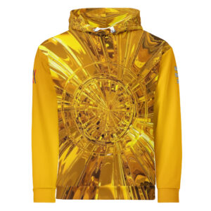 Dayf LIMITED 100 GOLD unisex cotton hoodie with Control lettering