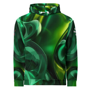 Dayf LIMITED 100 SMARAGD unisex cotton hoodie with Control lettering