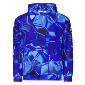 Dayf LIMITED 100 SAPHIR unisex cotton hoodie with Control lettering