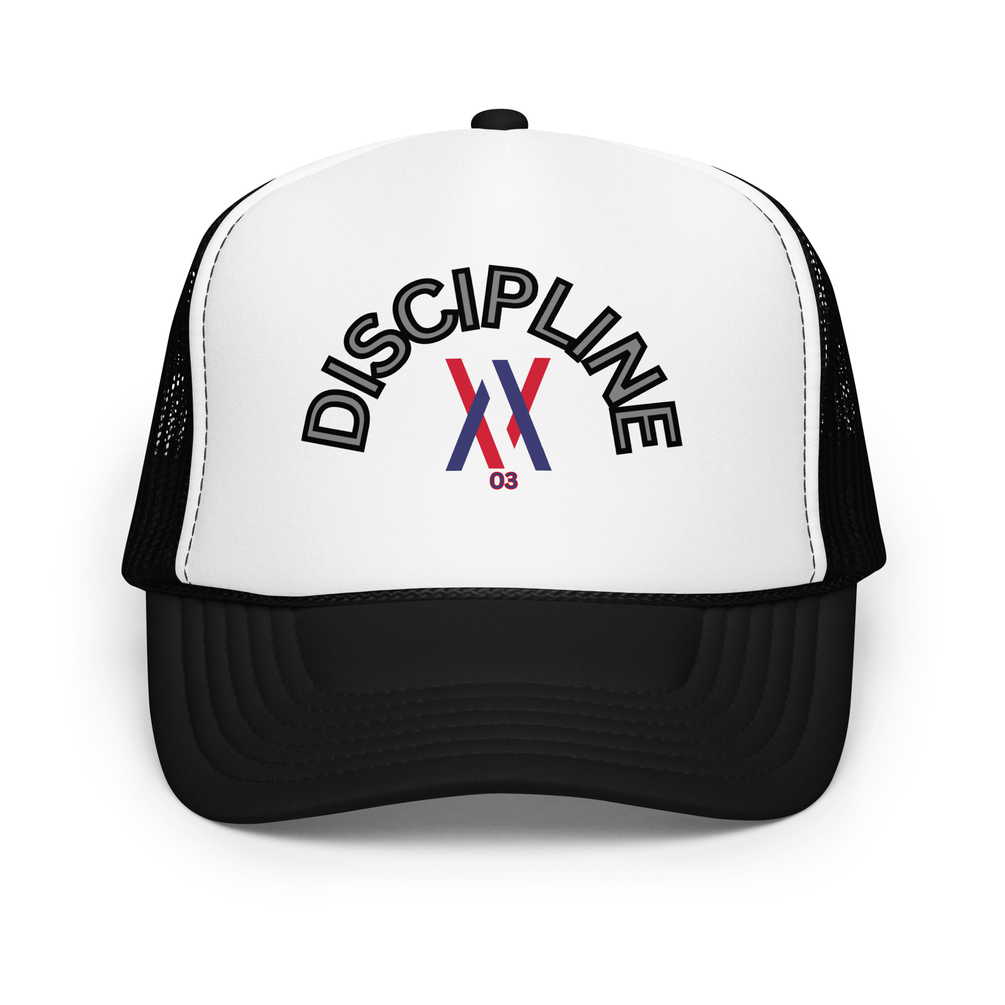 Dayf Foam Trucker Hat DISCIPLINE NO 03 Unisex – Bild 3