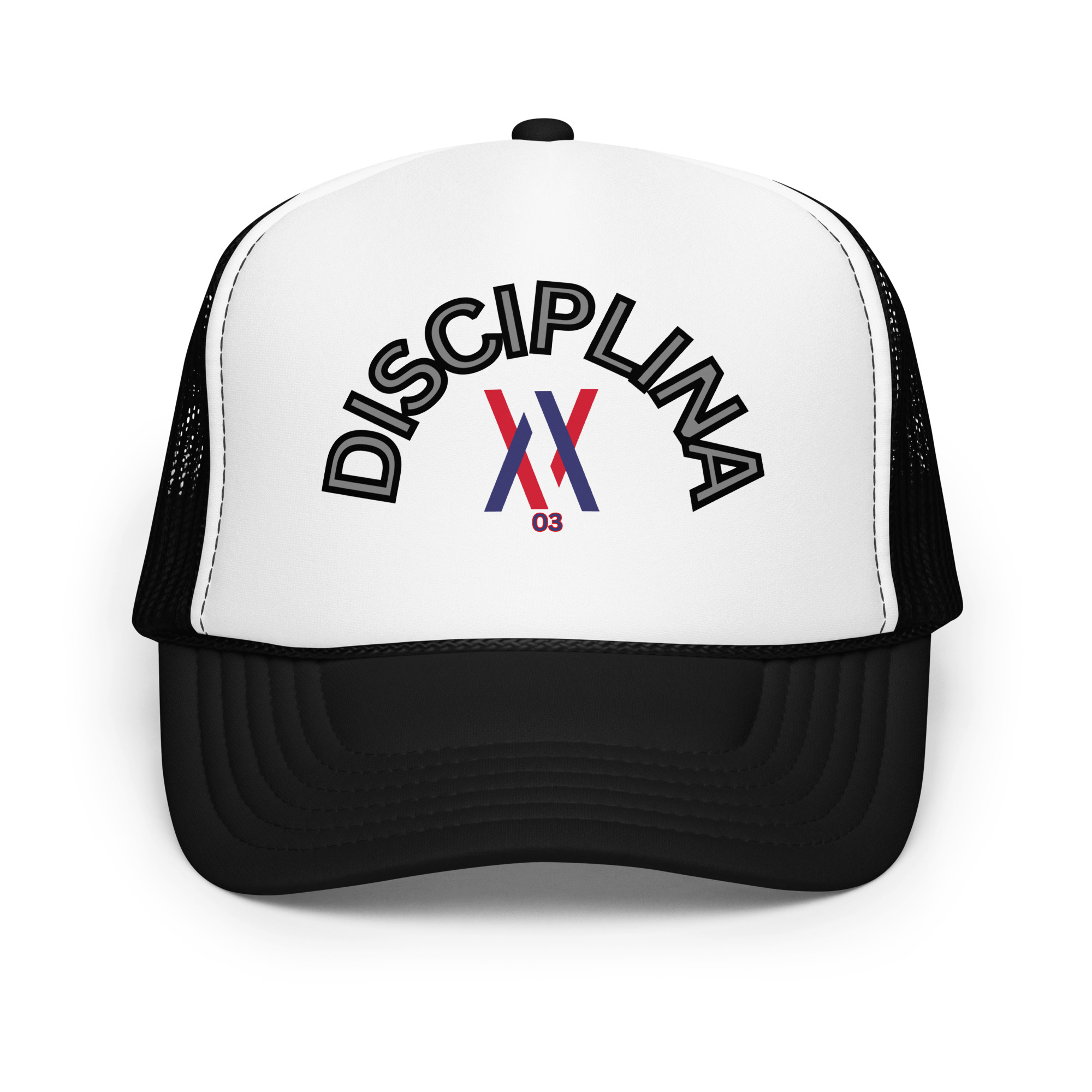 Dayf Cappy DISCIPLINA NO 03 Trucker Cap Unisex – Bild 3