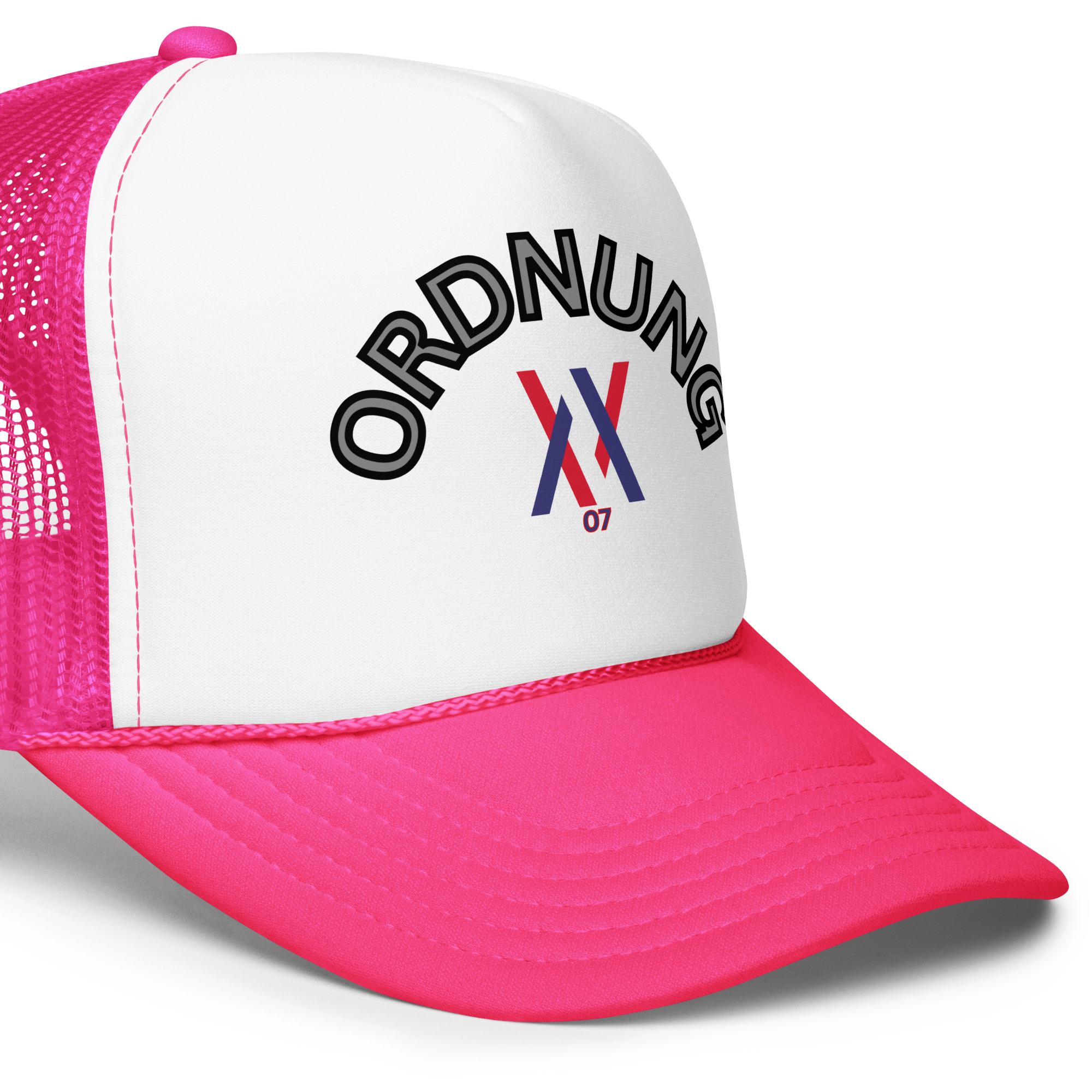 Dayf Cappy ORDNUNG NO 07 Unisex Trucker Cap – Bild 98