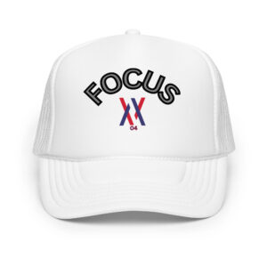 Casquette trucker Dayf avec inscription FOCUS NO 04