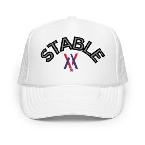 Casquette trucker Dayf avec inscription STABLE NO 05