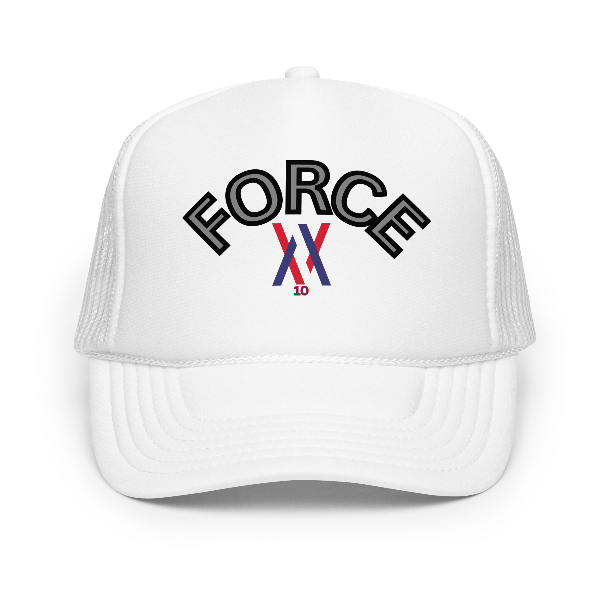 Casquette trucker Dayf avec inscription FORCE NO 10