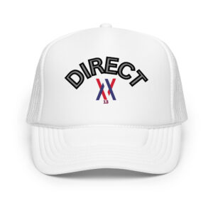 Casquette trucker Dayf avec inscription DIRECT NO 13