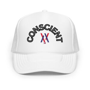 Casquette trucker Dayf avec inscription CONSCIENT NO 15
