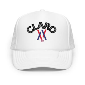 Gorra Trucker Dayf con texto CLARO NO 02