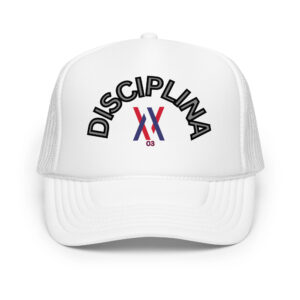 Gorra Trucker Dayf con texto DISCIPLINA NO 03