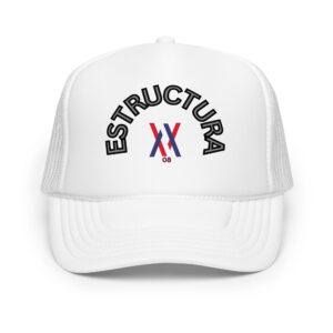 Gorra Trucker Dayf con texto ESTRUCTURA NO 08