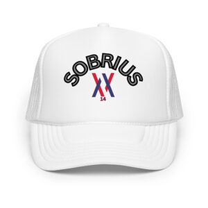 Dayf trucker cap with SOBRIUS NO 14 print