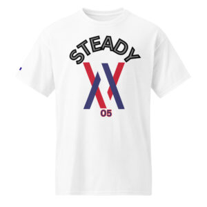 Dayf DryBlend T Shirt STEADY NO 05 front print unisex