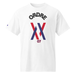 T shirt Dayf DryBlend No 07 Ordre impression devant unisex