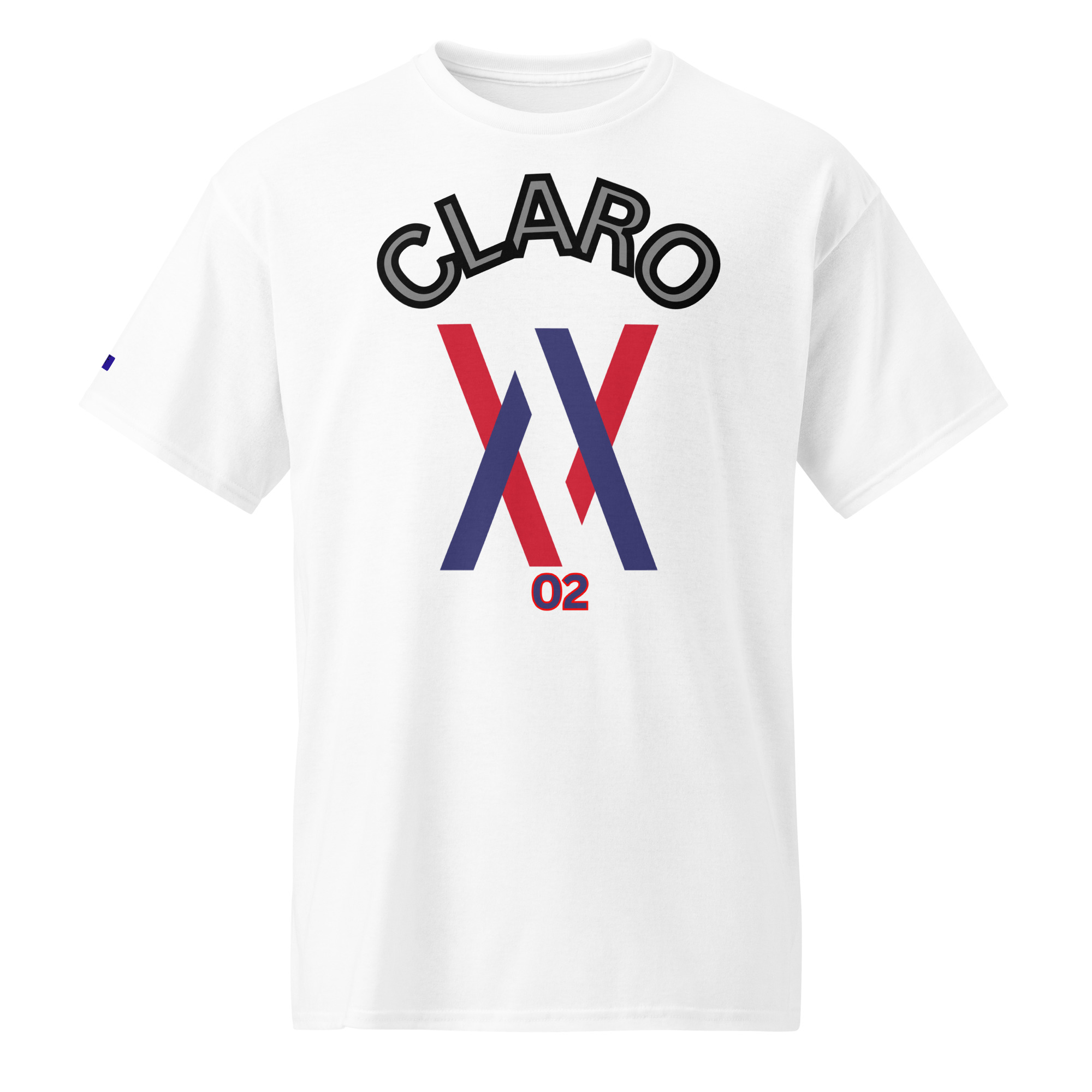 Camiseta Dayf DryBlend No 02 Claro impresión delante unisex