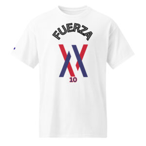 Camiseta Dayf DryBlend No 10 Fuerza impresión delante unisex