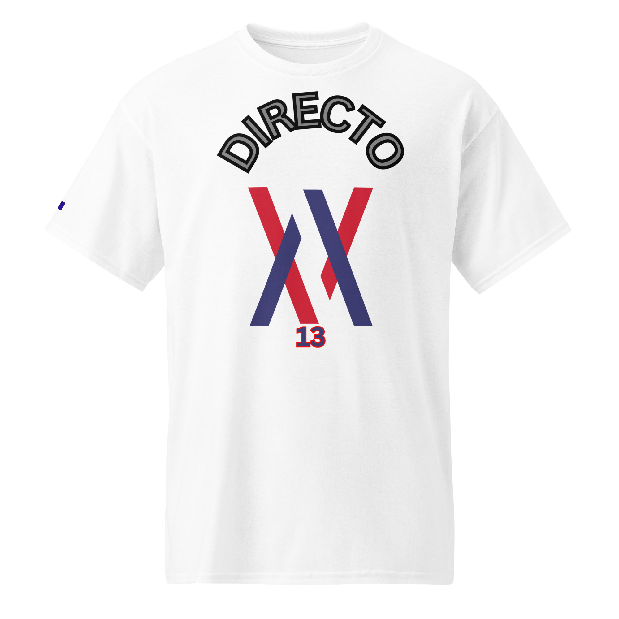 Camiseta Dayf DryBlend No 13 Directo impresión delante unisex