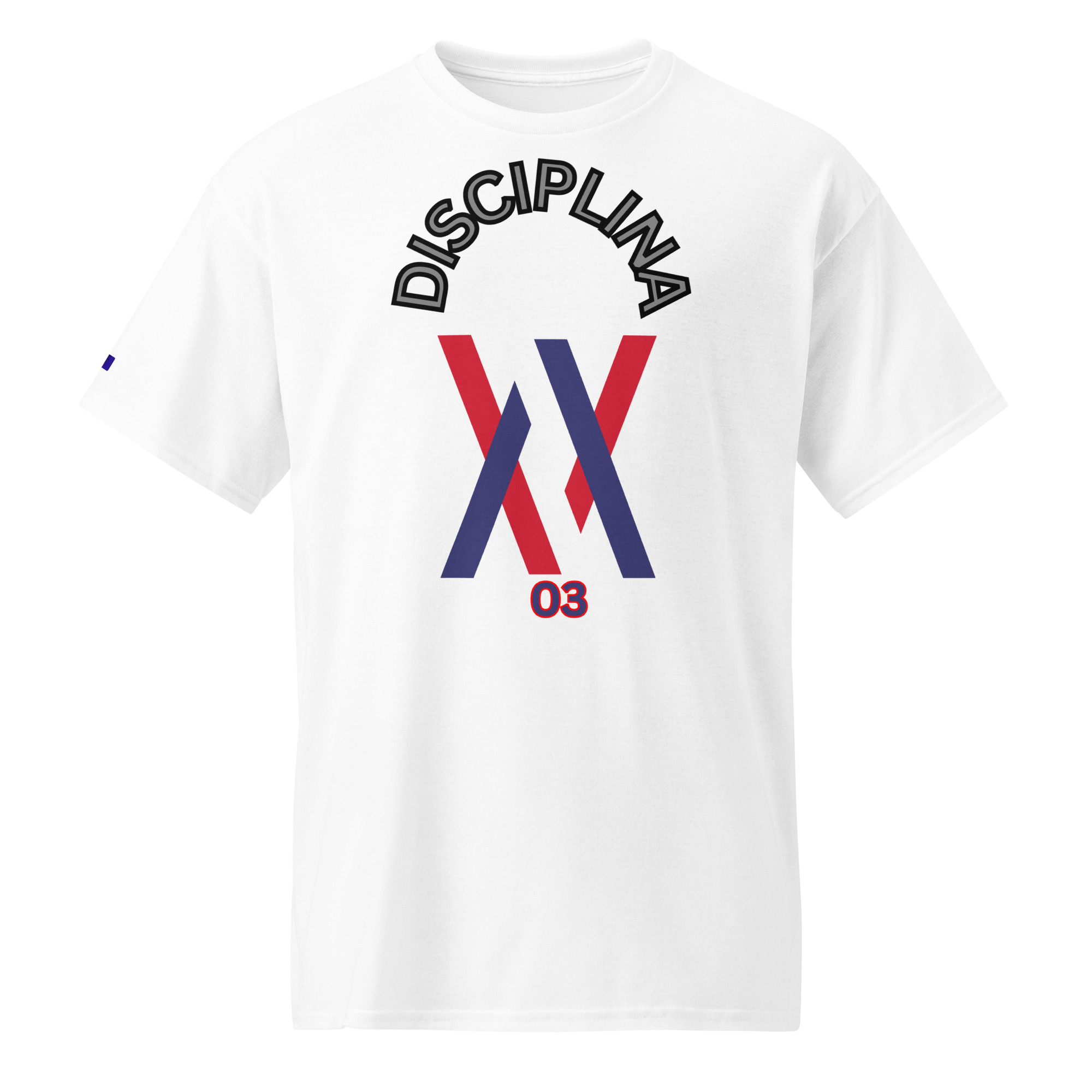 Dayf DryBlend T shirt No 03 Disciplina front print unisex