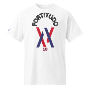 Dayf DryBlend T shirt No 10 Fortitudo front print unisex