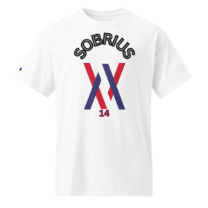 Dayf DryBlend T shirt No 14 Sobrius front print unisex