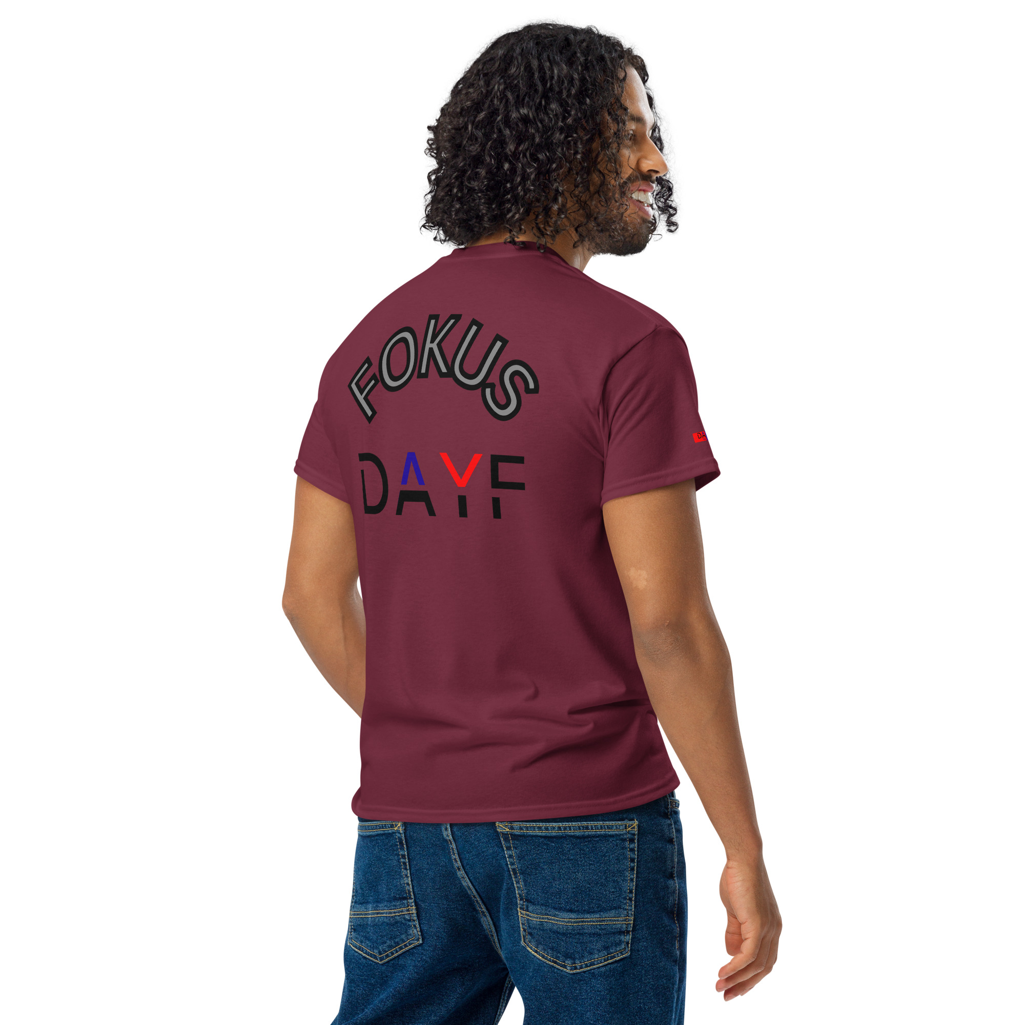 Dayf DryBlend T Shirt No 04 Fokus Vorne Hinten – Bild 46